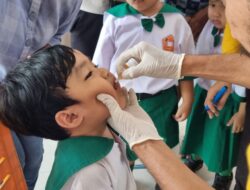Cegah Polio, Dinkes Sanggau Gelar Imunisasi Nasional Serentak